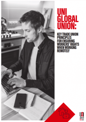 UNI principles for collective bargaining to advance remote workers’ rights
