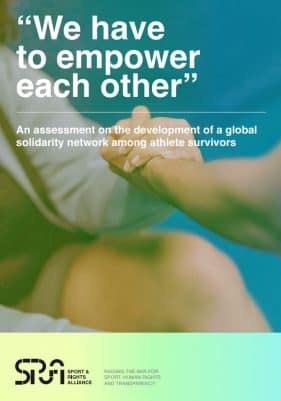 We have to empower each other: Consultation with Survivors of Abuse in Sport Outlines Need for Global Network
